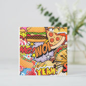 食の漫画 シーズンカード (スタンド正面)