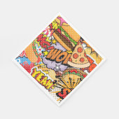 食の漫画 スタンダードランチョンナプキン (角)