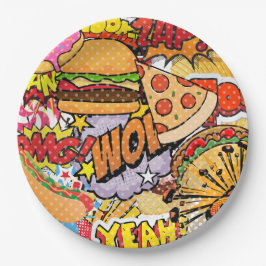 食の漫画 ペーパープレート