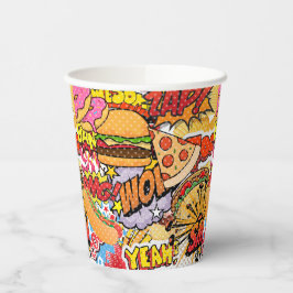 食の漫画 紙コップ