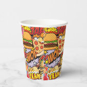 食の漫画 紙コップ (右)