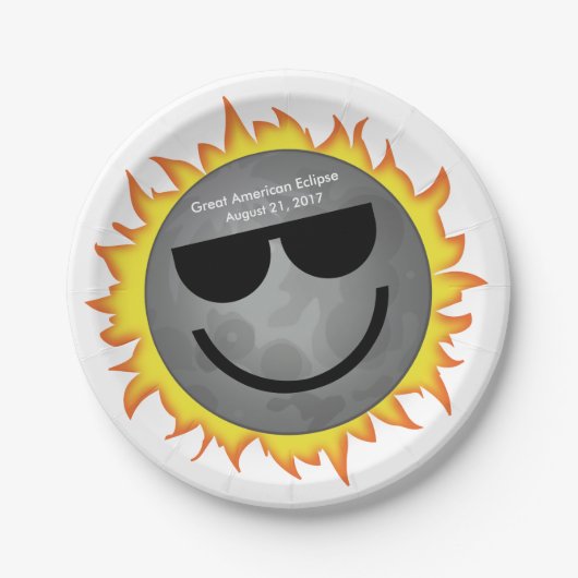 食の部品の紙皿 ペーパープレート (正面)