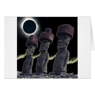 食の2010年のイースター島