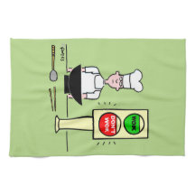 食べおもしろい物を炒めるWok漫画のキッチン