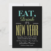 食べお正月を飲め 招待状 (正面)