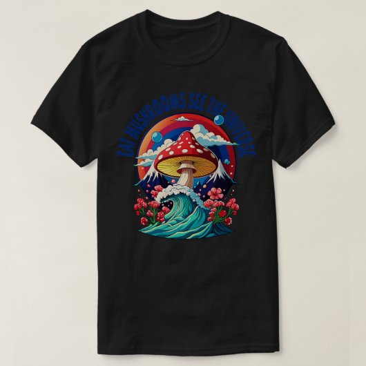 食べきのこ Tシャツ (デザイン正面)