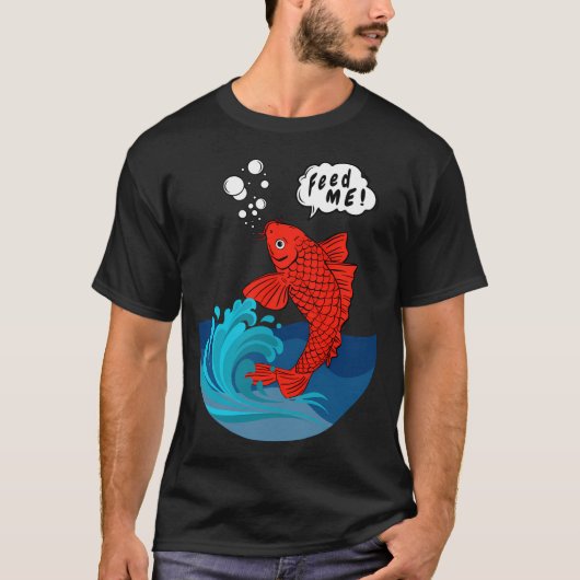 食べさせて Tシャツ (正面)