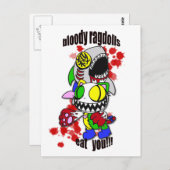 食べちゃうぞ ポストカード (正面/裏面)