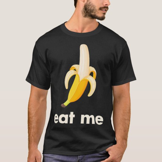 食べちゃえバナナ Tシャツ (正面)