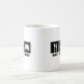 食べて下さい睡眠の鳥(大箱)を コーヒーマグカップ (中央)