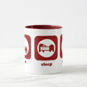 食べて下さい。 睡眠。 テニス。 マグ (中央)