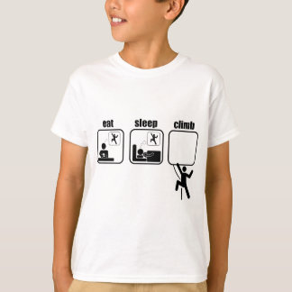 食べて下さい。 睡眠。 上昇 Tシャツ