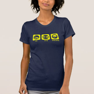 食べて下さい。 睡眠。 卓球。 Tシャツ