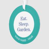 食べて下さい。 睡眠。 庭 オーナメント (正面)