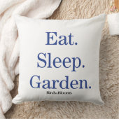 食べて下さい。 睡眠。 庭 クッション (ブランケット)