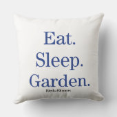 食べて下さい。 睡眠。 庭 クッション (裏面)