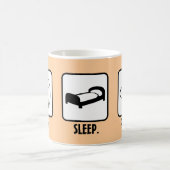 食べて下さい。 睡眠。 物理学 コーヒーマグカップ (中央)