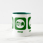 食べて下さい。 睡眠。 Croquet。 マグ (中央)