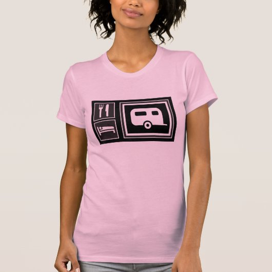 食べて下さい。 睡眠。 RV! Tシャツ (正面)