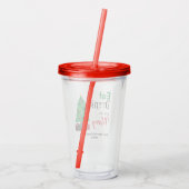 食べて、飲んで、楽しく過ごして アクリルタンブラー (裏面)