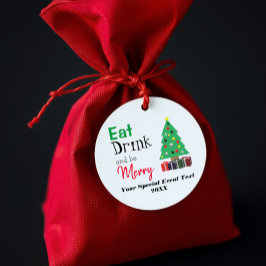 食べて、飲んで、楽しく過ごそう フェイバータグ