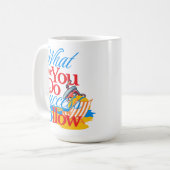 食べながら気分が上がるマグカップ コーヒーマグカップ (正面左)