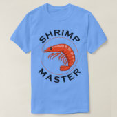 食べのシーフードワおもしろいークシェフ Tシャツ (デザイン正面)