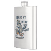食べの全てのものレークーンサイクリング フラスク (左)