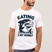 食べは僕の趣味 Tシャツ (正面)