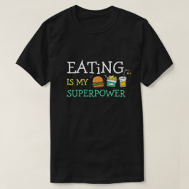 食べは私の超大国グルメ Tシャツ