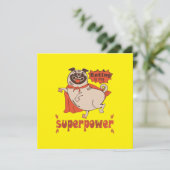 食べは私の超大国レッドクローンプグ漫画スタイル 招待状 (スタンド正面)