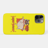 食べは私の超大国レッドクローンプグ漫画スタイル Case-Mate iPhoneケース (裏面(横))