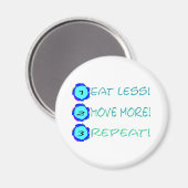 食べもっと動け！ マグネット (正面/裏面)