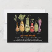 食べよう！不気味野菜ハロウィーン 招待状 (正面)