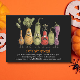 食べよう！不気味野菜ハロウィーン 招待状