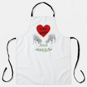 食べよく寝る エプロン (正面)