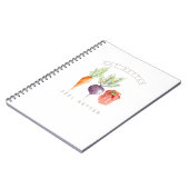 食べより |健康な野菜 |水彩 ノートブック (左側)