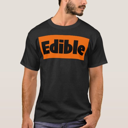 食べられるプリントのグッズ Tシャツ (正面)