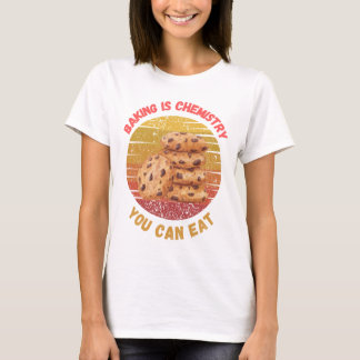 食べられる化学、ベーキング Tシャツ - パン屋