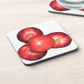食べりんご寝る コースター (左側)