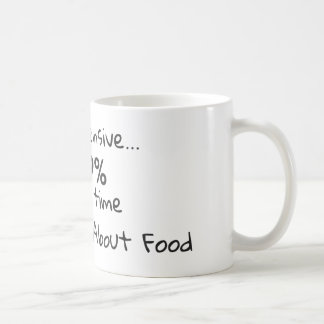 食べるのが好きな人へ贈る面白い引用 コーヒーマグカップ