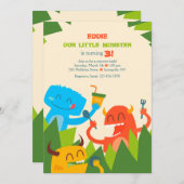 食べるモンスターの招待状 招待状 (正面/裏面)