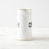 食べる寝るスタイル ビールジョッキ (中央)