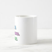 食べる寝る看護繰り返し コーヒーマグカップ (中央)