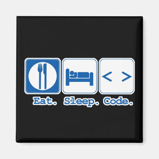 食べる コード 眠る (html) マグネット