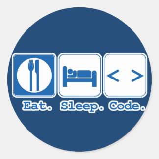 食べる コード 眠る (html) ラウンドシール