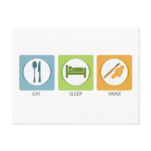 食べる 眠る 絵を描く