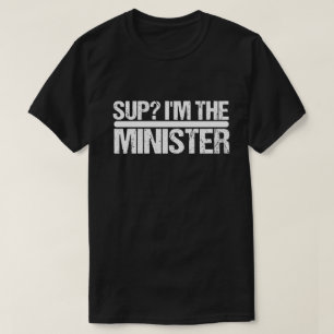 食べる?私は大臣だ – 叙任された大臣結婚の Tシャツ