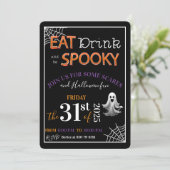 食べろ、飲め、そして気味悪くいろ 招待状 (スタンド正面)