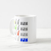 食べウンチブームスリープ★タイ語★ コーヒーマグカップ (正面左)